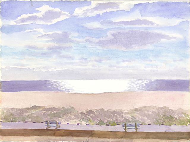 Privileged Light, 2000. Watercolor by Alice Steer Wilson