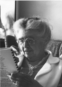 Margery Wells Steer, 91, reads her memoir